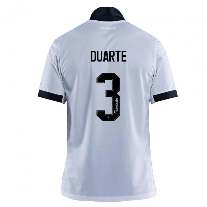 Danxen Men Léo Duarte #3 Black White Away Jersey 2026/27 T-Shirt