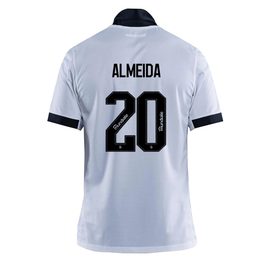 Danxen Men Vinicius Almeida #20 Black White Away Jersey 2026/27 T-Shirt
