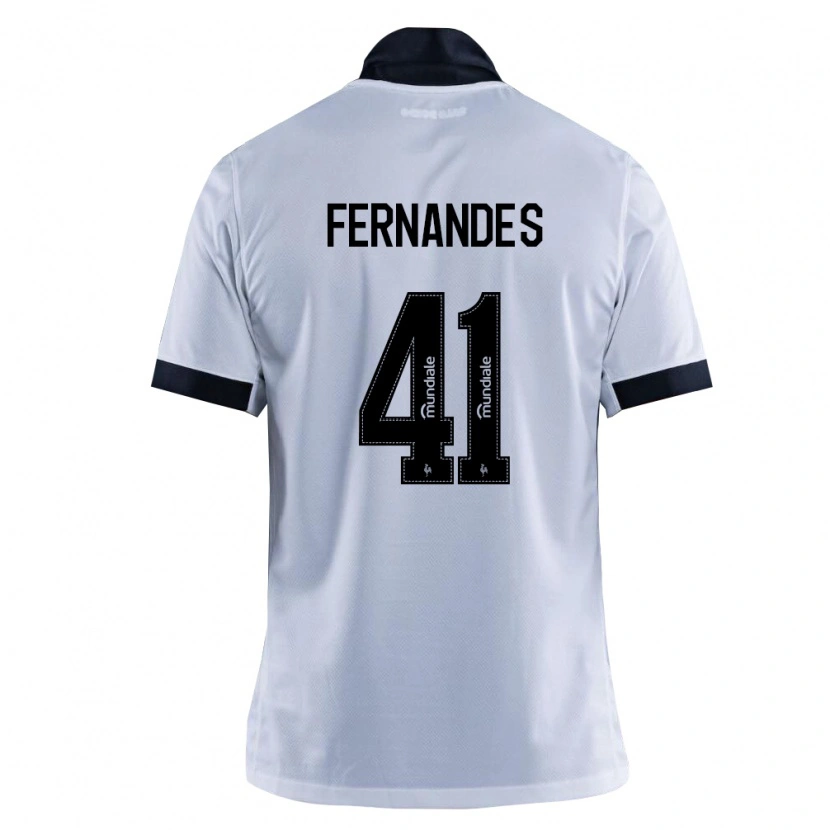 Danxen Men Murillo Fernandes #41 Black White Away Jersey 2026/27 T-Shirt