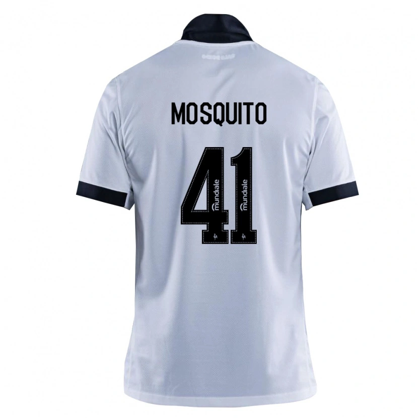 Danxen Men Mosquito #41 Black White Away Jersey 2026/27 T-Shirt
