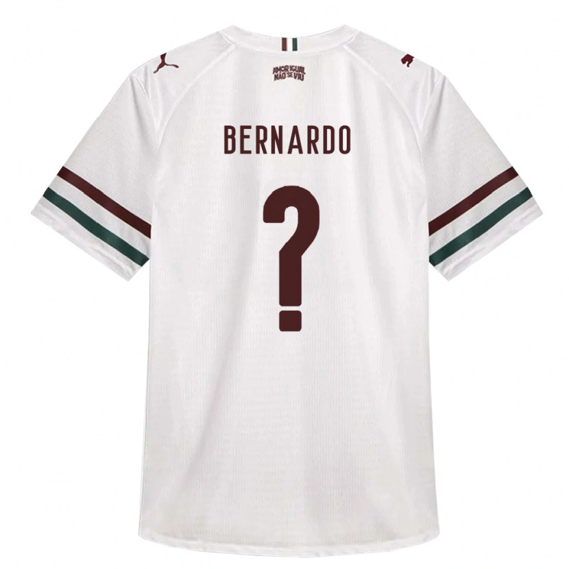Danxen Men Bernardo André Goulart Gil Alcantara #0 White Green Burgundy Away Jersey 2026/27 T-Shirt