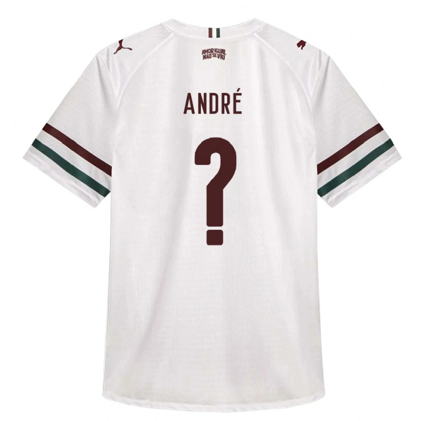 Danxen Men André Blendo Robim Lima #0 White Green Burgundy Away Jersey 2026/27 T-Shirt