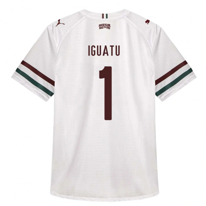 Danxen Men Mauro Iguatu #1 White Green Burgundy Away Jersey 2026/27 T-Shirt
