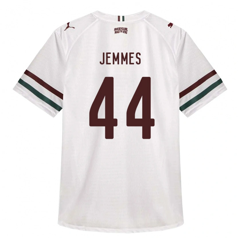 Danxen Men Jemmes Bruno Ribeiro Da Silva #44 White Green Burgundy Away Jersey 2026/27 T-Shirt
