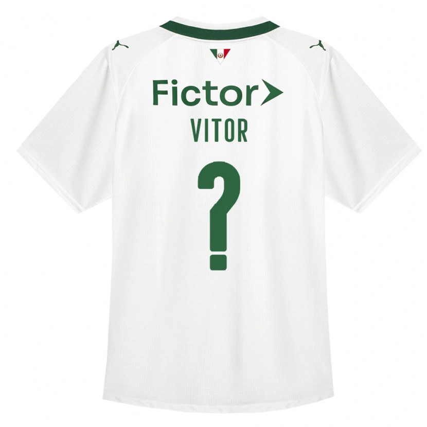 Danxen Men Erick Vitor #0 Green White Away Jersey 2026/27 T-Shirt