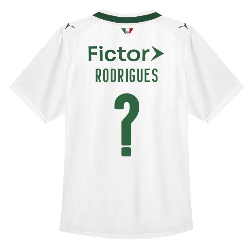 Danxen Men César Rodrigues #0 Green White Away Jersey 2026/27 T-Shirt