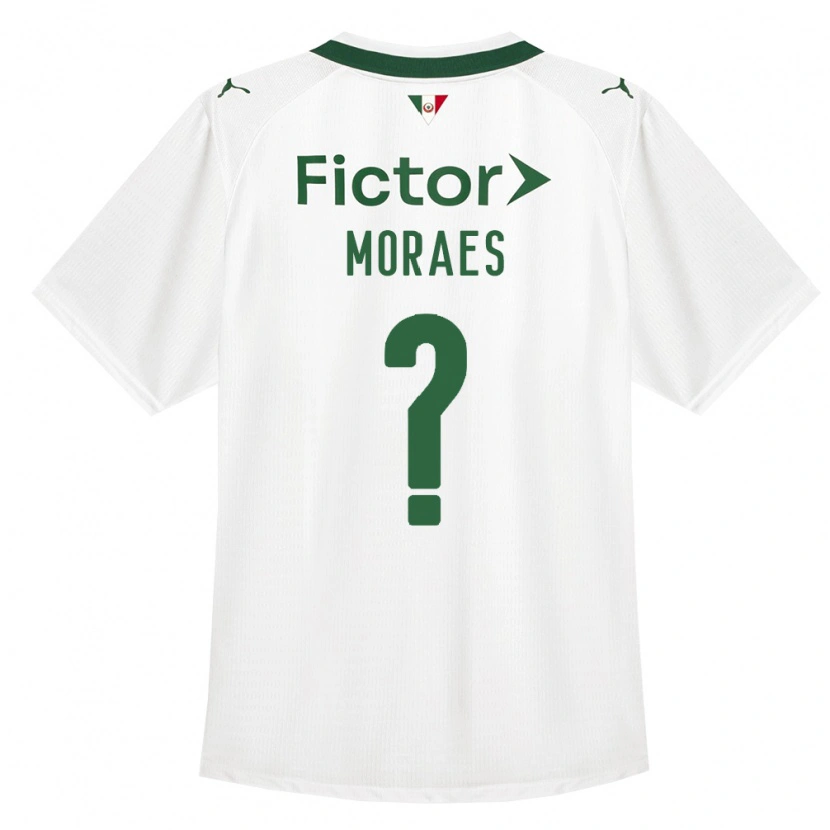 Danxen Men Kauã Moraes #0 Green White Away Jersey 2026/27 T-Shirt