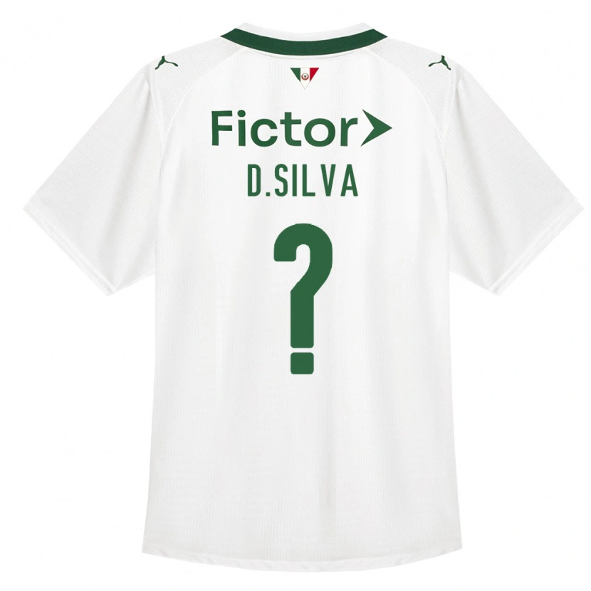 Danxen Men Daniel Silva #0 Green White Away Jersey 2026/27 T-Shirt