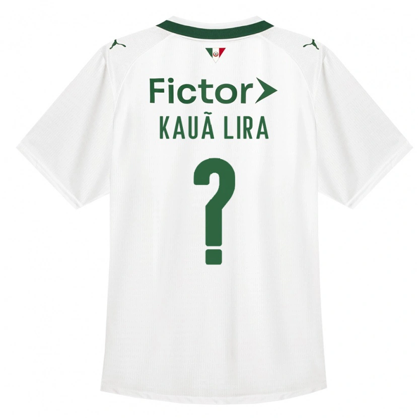 Danxen Men Kauã Lira #0 Green White Away Jersey 2026/27 T-Shirt