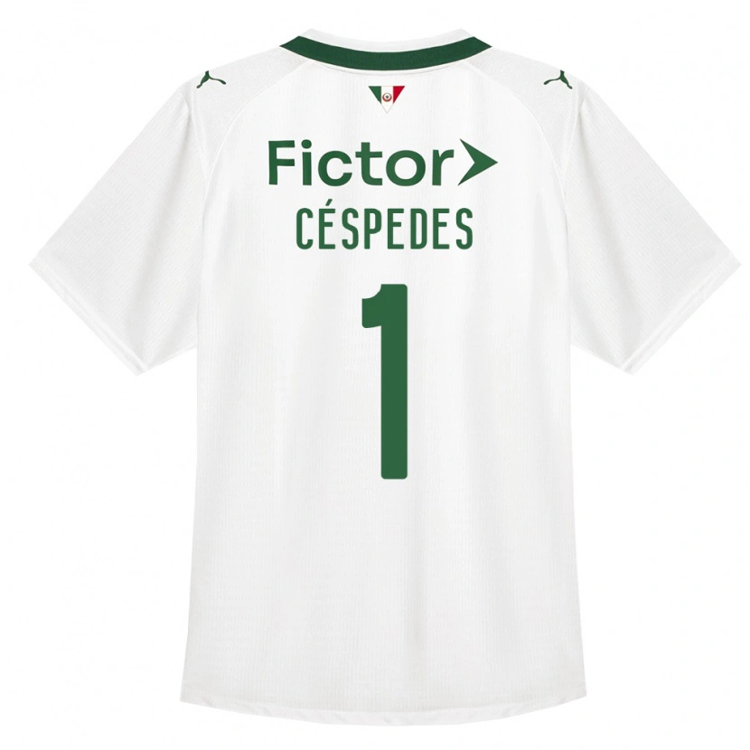 Danxen Men Antonio Céspedes #1 Green White Away Jersey 2026/27 T-Shirt