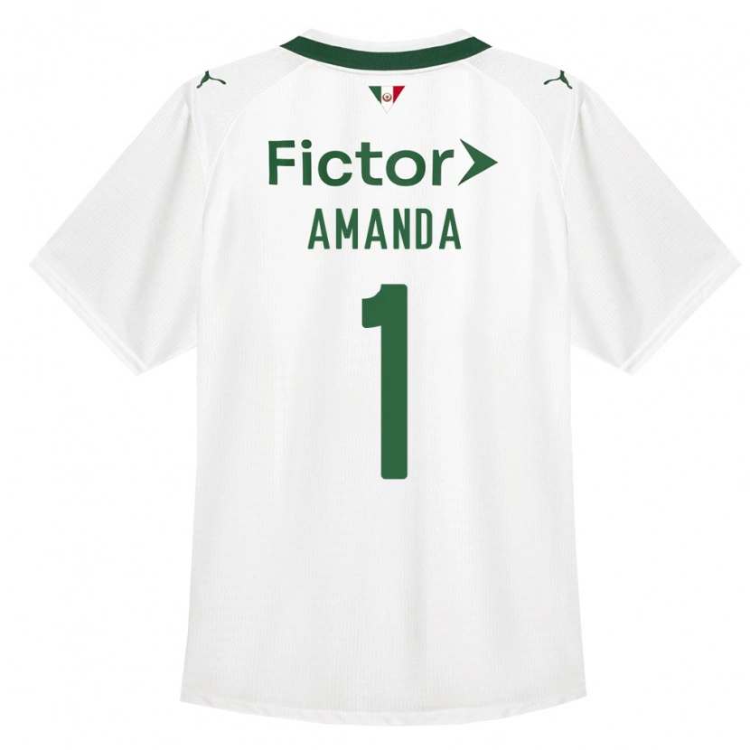 Danxen Men Amanda #1 Green White Away Jersey 2026/27 T-Shirt