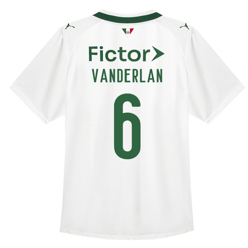 Danxen Men Vanderlan #6 Green White Away Jersey 2026/27 T-Shirt