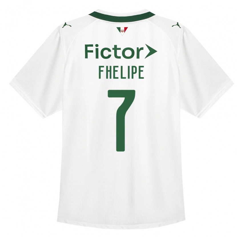 Danxen Men Luis Fhelipe #7 Green White Away Jersey 2026/27 T-Shirt