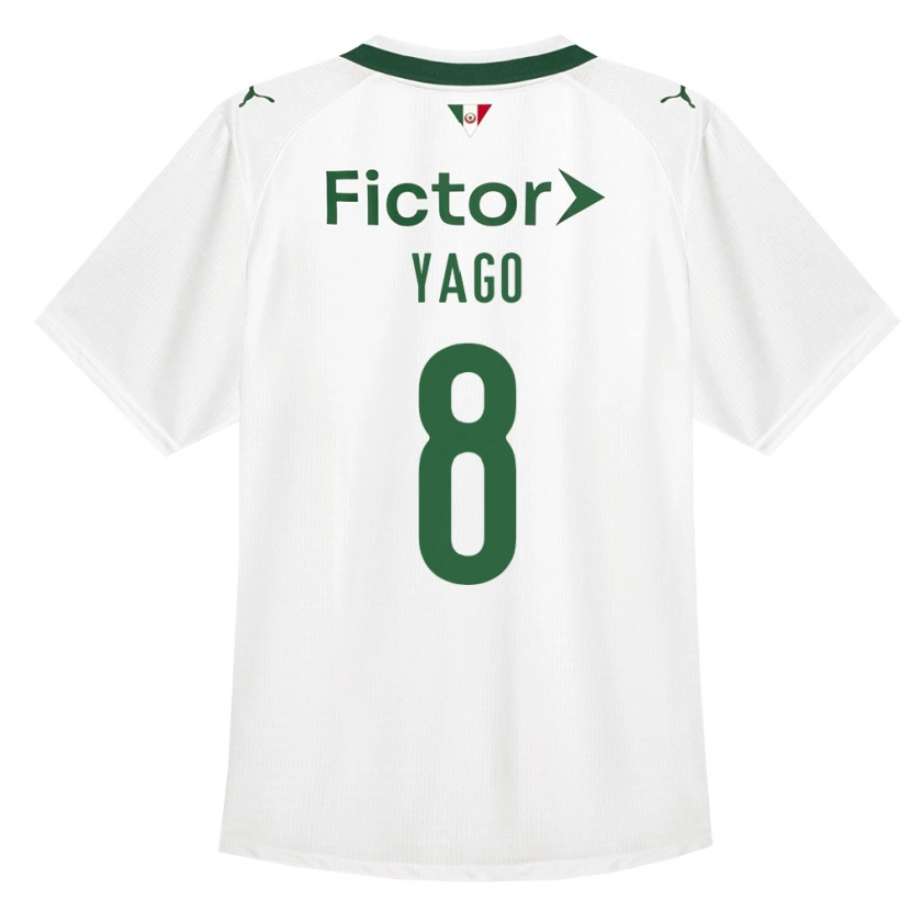 Danxen Men Ruan Yago #8 Green White Away Jersey 2026/27 T-Shirt