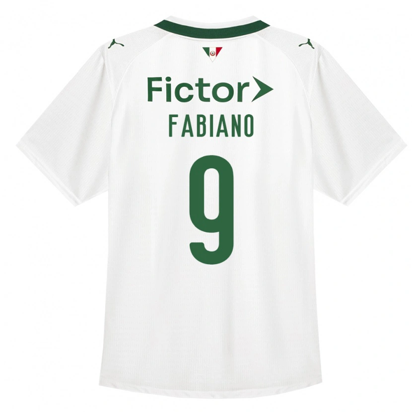 Danxen Men Fabiano Rodrigues Pereira #9 Green White Away Jersey 2026/27 T-Shirt