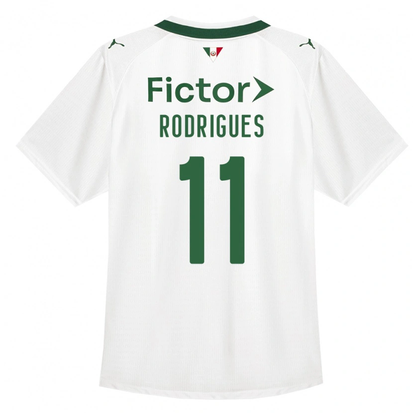 Danxen Men Bruno Rodrigues #11 Green White Away Jersey 2026/27 T-Shirt