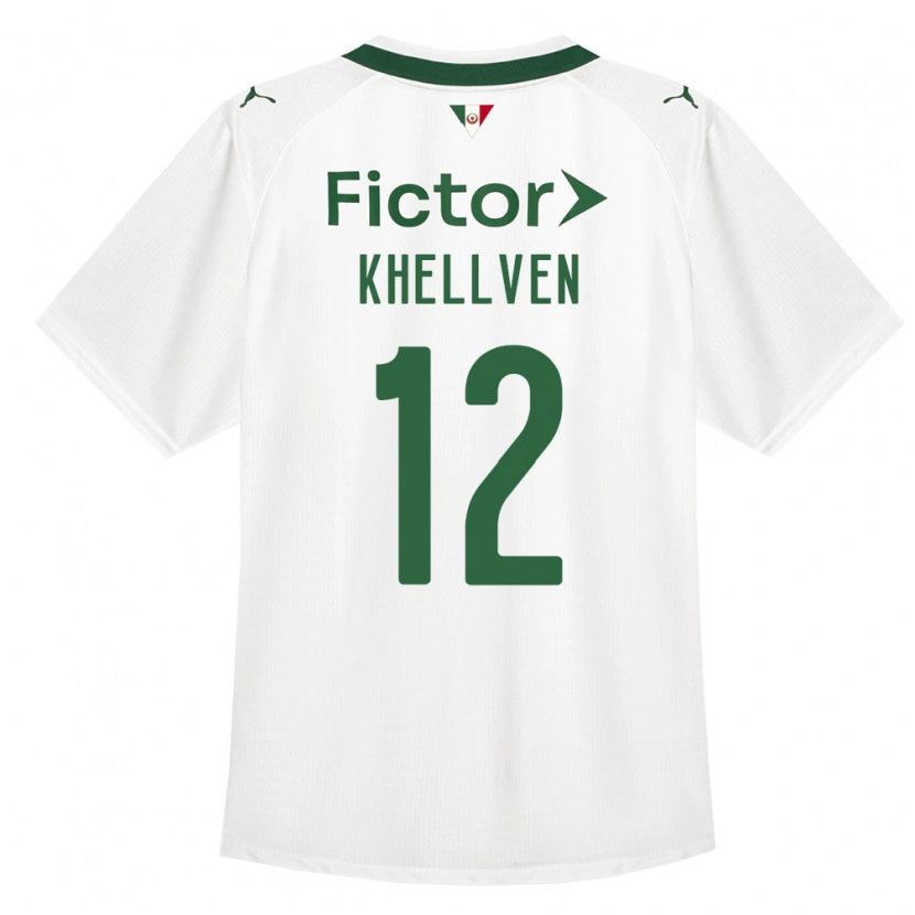 Danxen Men Khellven Douglas Silva Oliveira #12 Green White Away Jersey 2026/27 T-Shirt