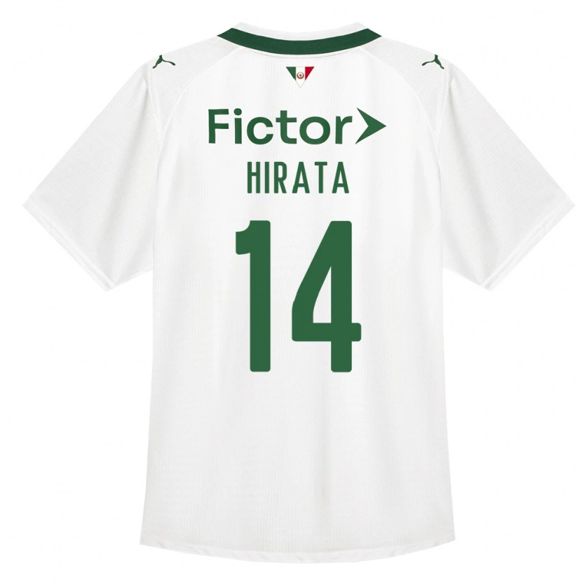 Danxen Men Bruna Hirata #14 Green White Away Jersey 2026/27 T-Shirt