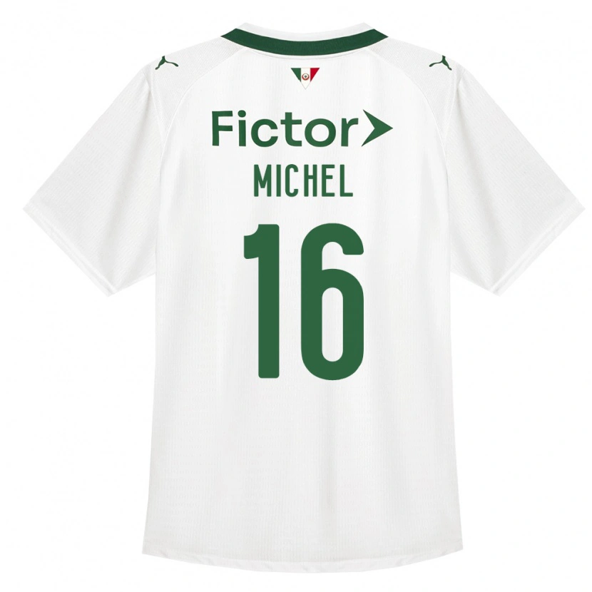 Danxen Men Michel Cavalcante Fonseca Da Silva #16 Green White Away Jersey 2026/27 T-Shirt