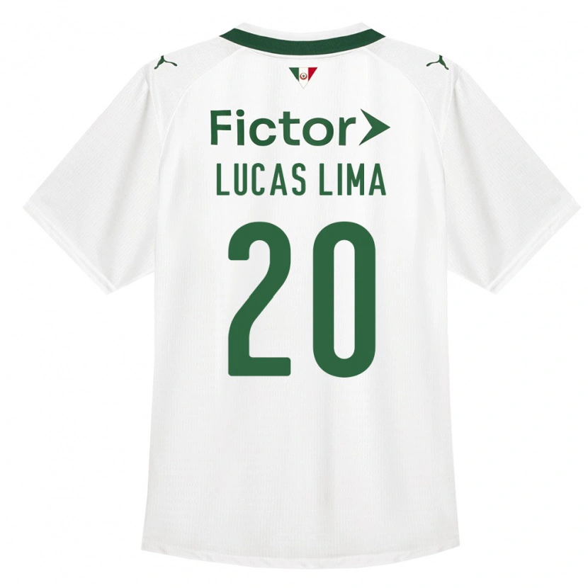 Danxen Men Lucas Lima #20 Green White Away Jersey 2026/27 T-Shirt