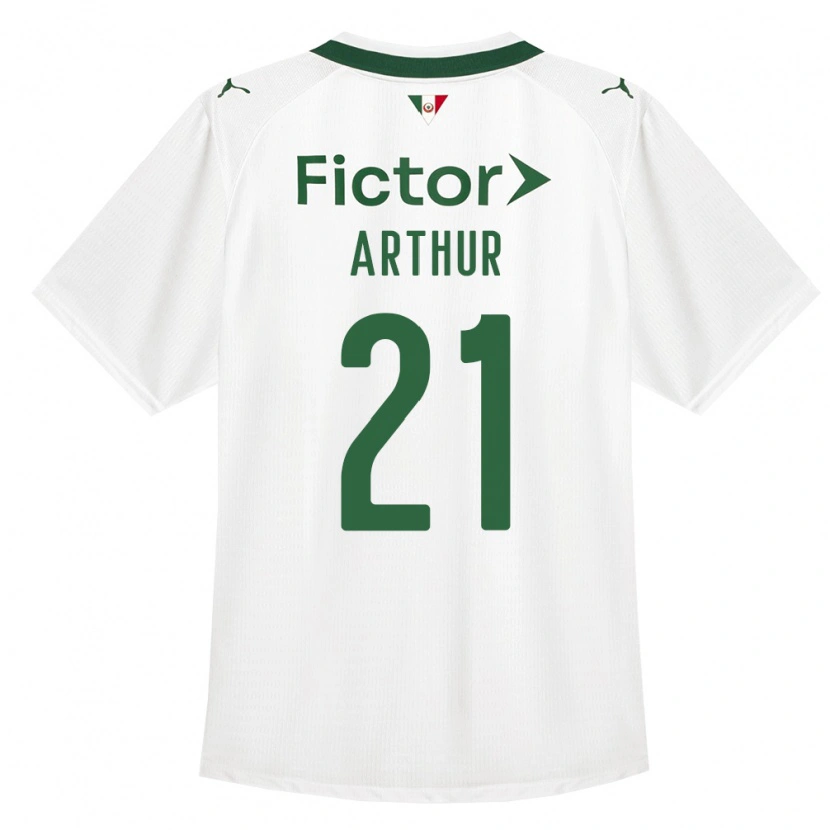 Danxen Men Luis Arthur #21 Green White Away Jersey 2026/27 T-Shirt