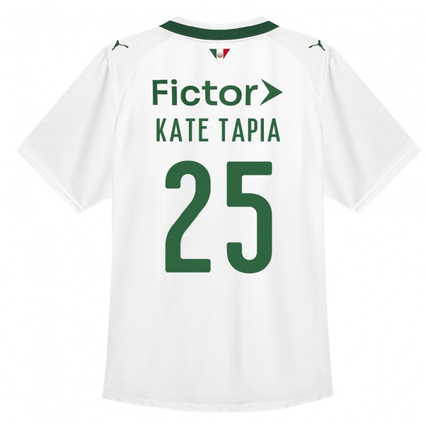 Danxen Men Kate Tapia #25 Green White Away Jersey 2026/27 T-Shirt