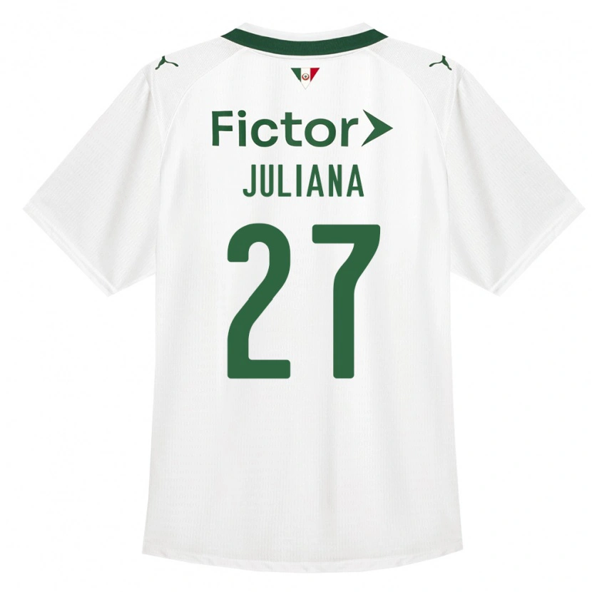 Danxen Men Juliana #27 Green White Away Jersey 2026/27 T-Shirt