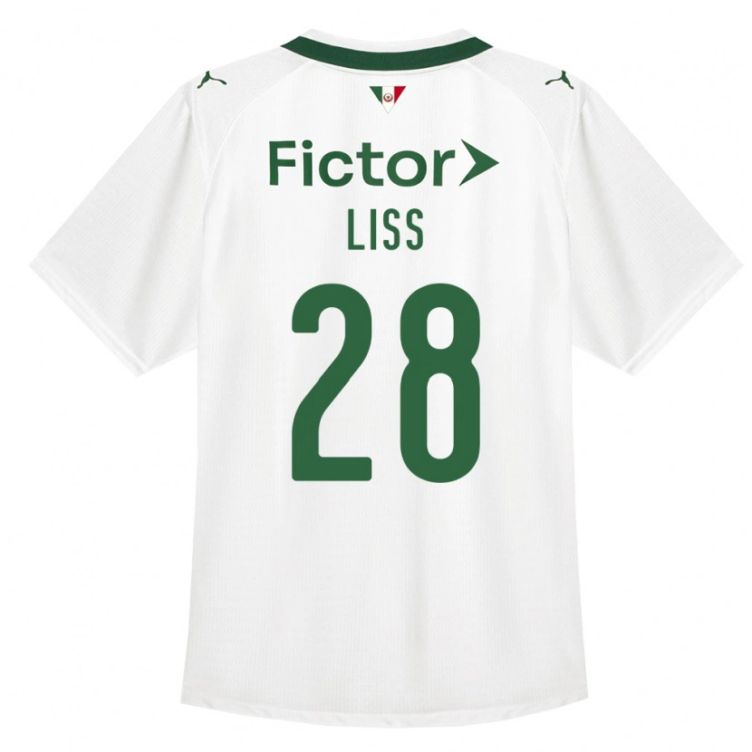 Danxen Men Victória Liss #28 Green White Away Jersey 2026/27 T-Shirt