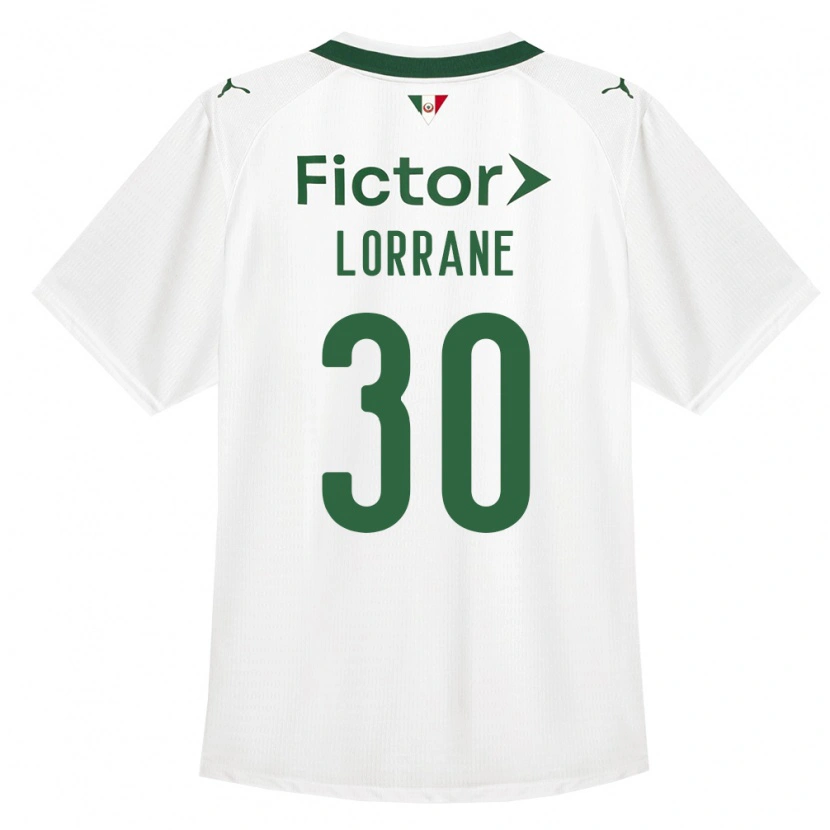 Danxen Men Lorrane #30 Green White Away Jersey 2026/27 T-Shirt