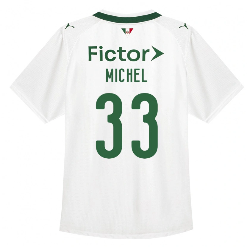 Danxen Men Michel #33 Green White Away Jersey 2026/27 T-Shirt
