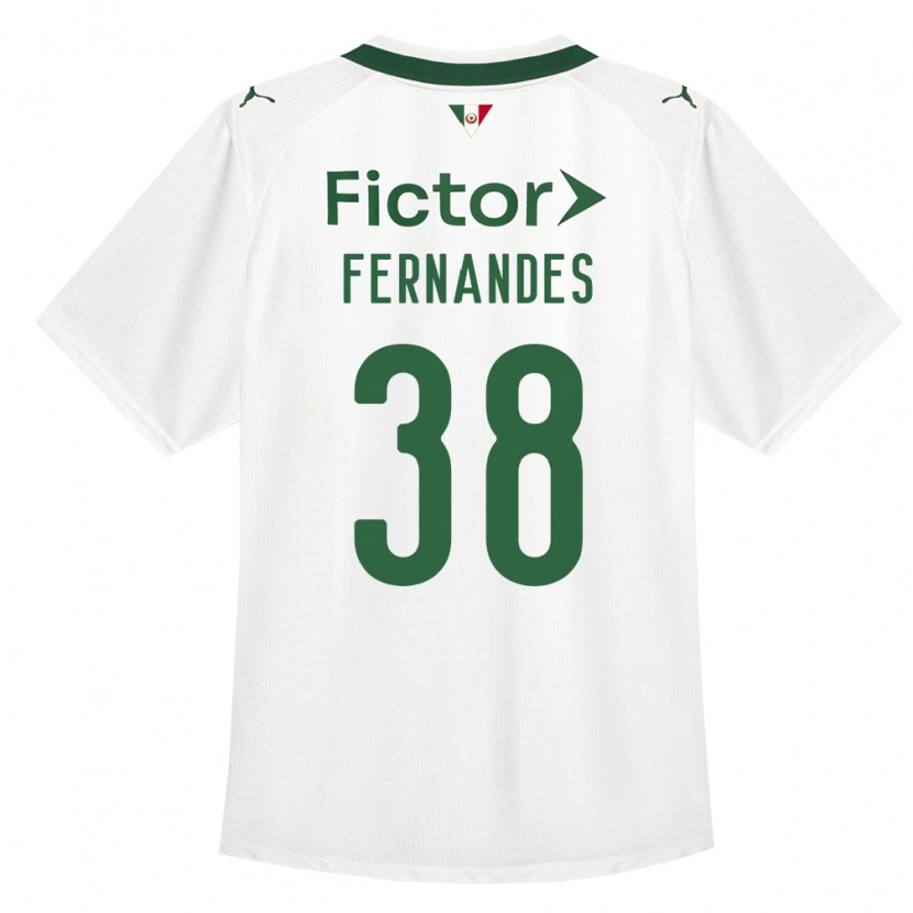 Danxen Men Matheus Fernandes #38 Green White Away Jersey 2026/27 T-Shirt