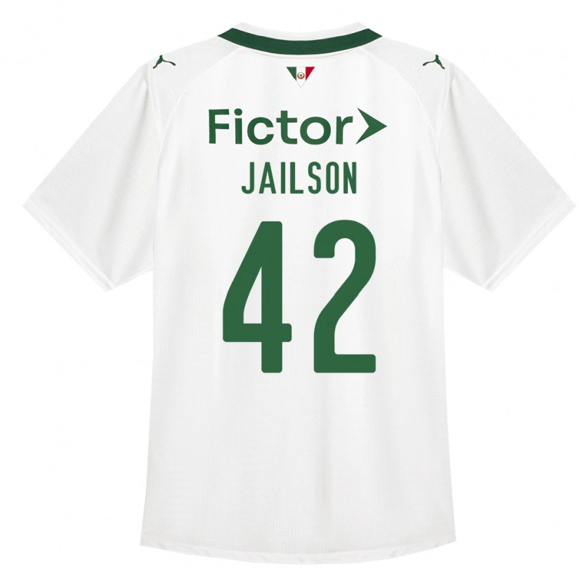 Danxen Men Jailson #42 Green White Away Jersey 2026/27 T-Shirt