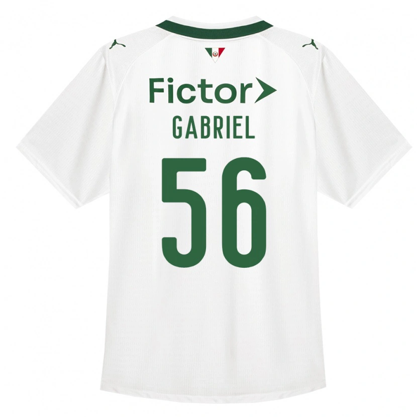 Danxen Men Arthur Gabriel #56 Green White Away Jersey 2026/27 T-Shirt