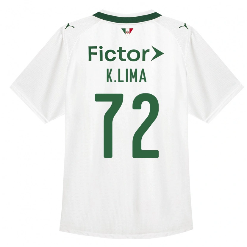 Danxen Men Kauan Lima #72 Green White Away Jersey 2026/27 T-Shirt