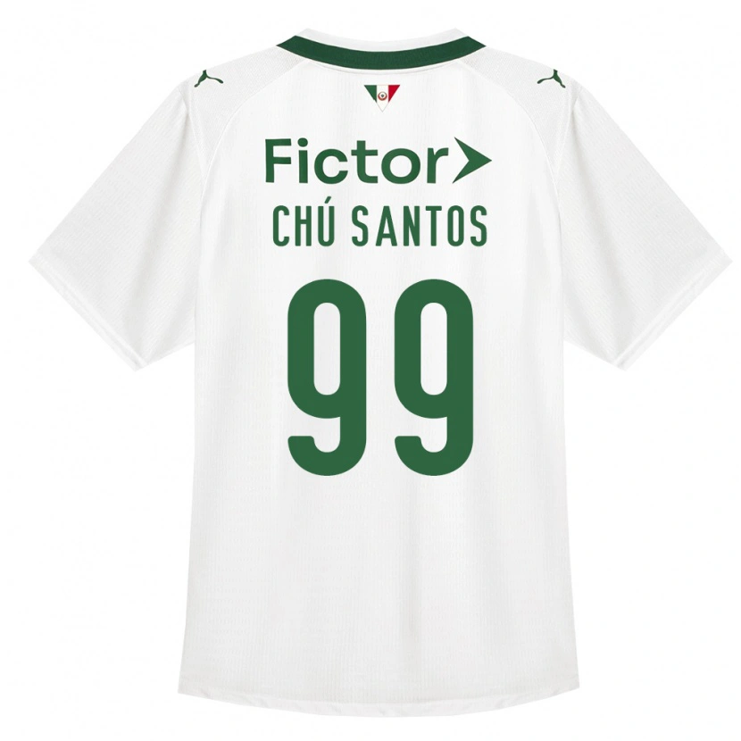 Danxen Men Chú Santos #99 Green White Away Jersey 2026/27 T-Shirt