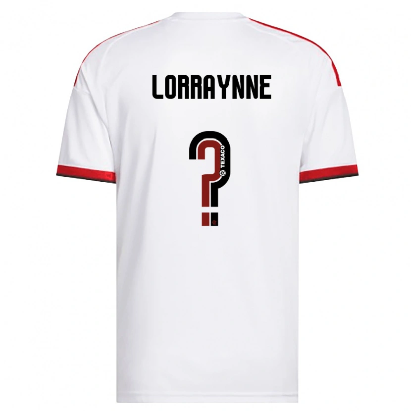 Danxen Men Lorraynne #0 White Red Black Away Jersey 2026/27 T-Shirt