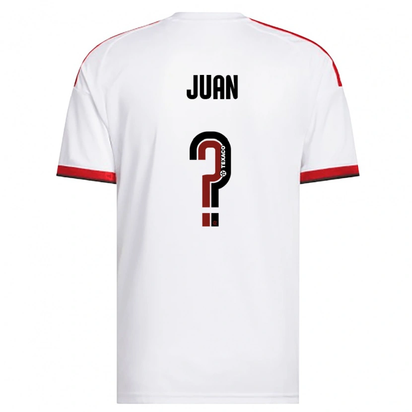 Danxen Men Wesley Juan #0 White Red Black Away Jersey 2026/27 T-Shirt