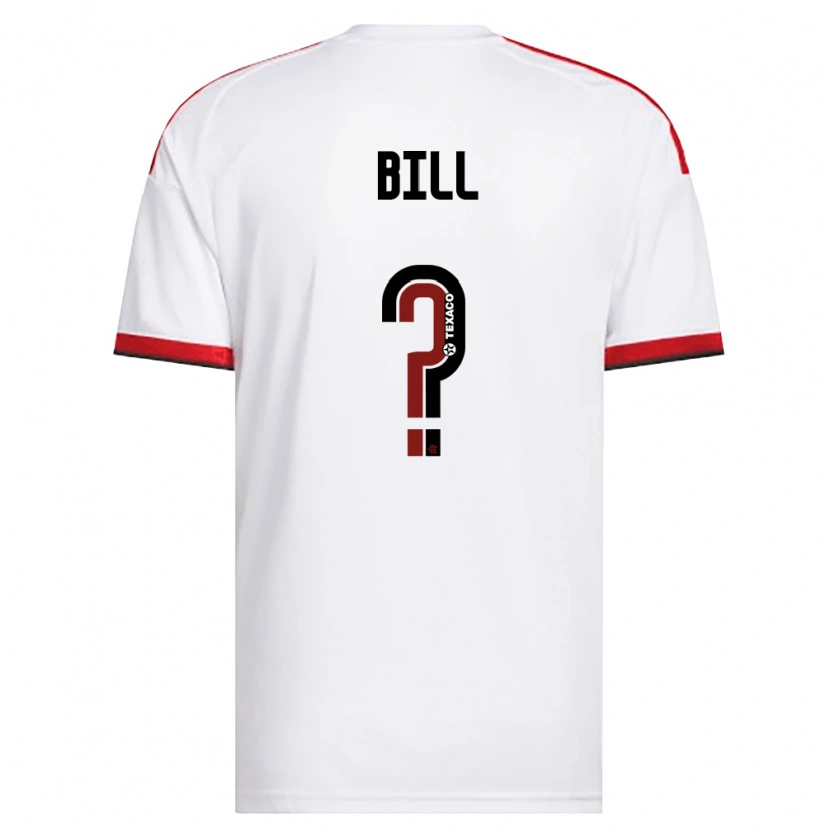 Danxen Men Bill #0 White Red Black Away Jersey 2026/27 T-Shirt