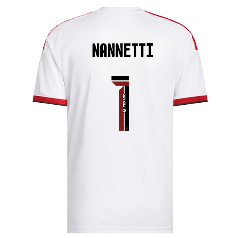 Danxen Men Léo Nannetti #1 White Red Black Away Jersey 2026/27 T-Shirt