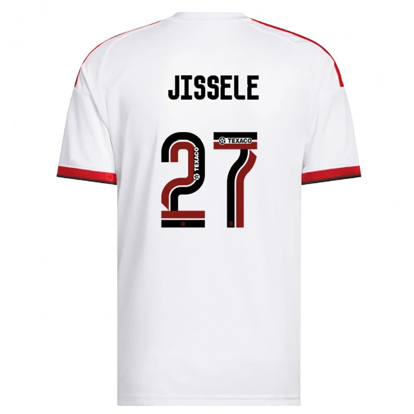 Danxen Men Jissele #27 White Red Black Away Jersey 2026/27 T-Shirt