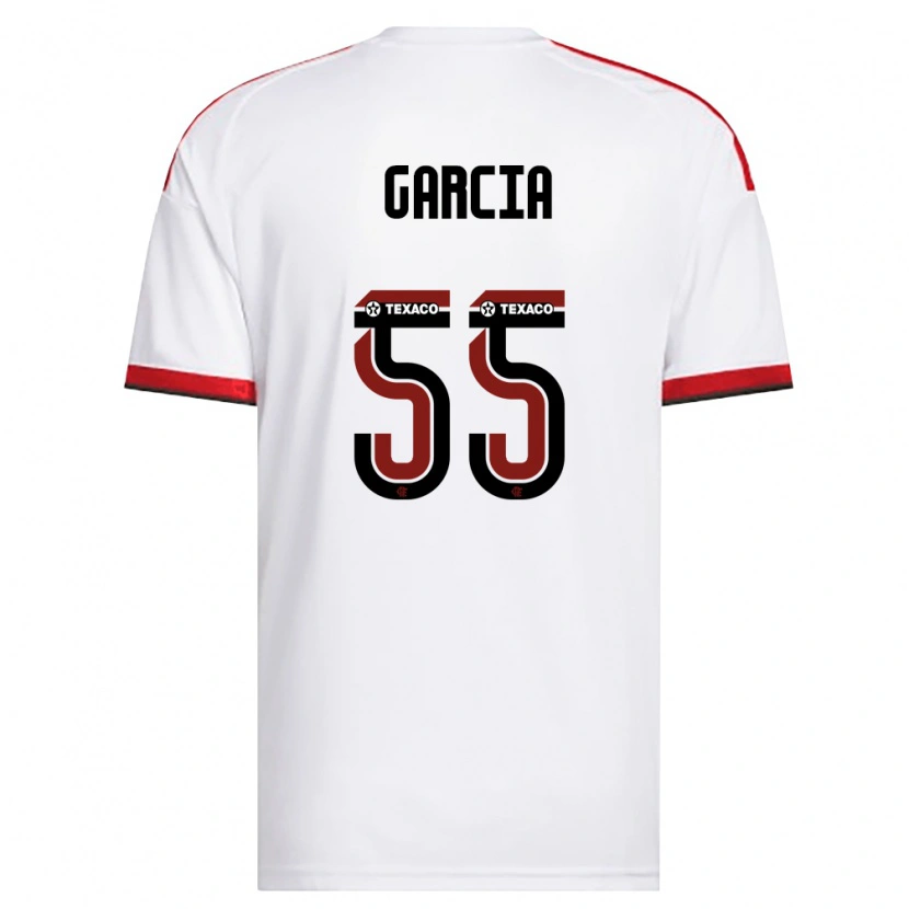 Danxen Men Caio Garcia #55 White Red Black Away Jersey 2026/27 T-Shirt