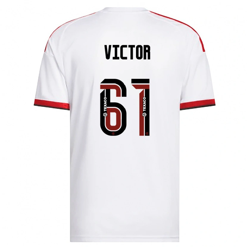 Danxen Men João Souza #61 White Red Black Away Jersey 2026/27 T-Shirt