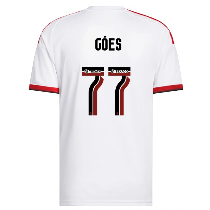 Danxen Men Johnny Góes #77 White Red Black Away Jersey 2026/27 T-Shirt