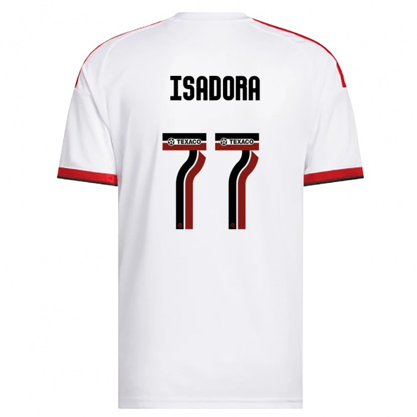 Danxen Men Isadora #77 White Red Black Away Jersey 2026/27 T-Shirt