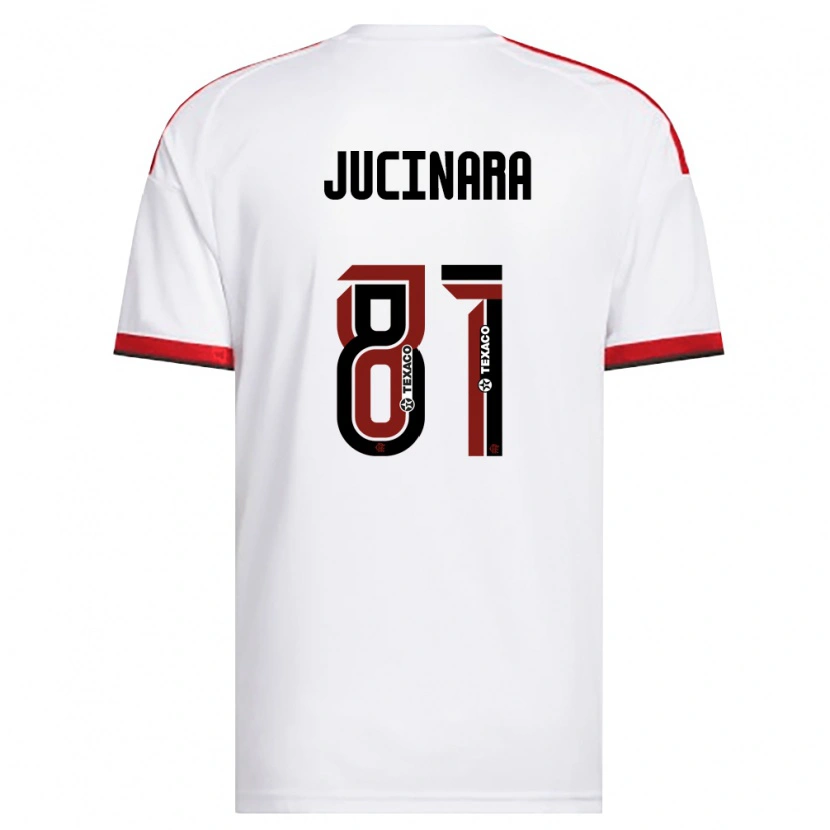 Danxen Men Jucinara #81 White Red Black Away Jersey 2026/27 T-Shirt