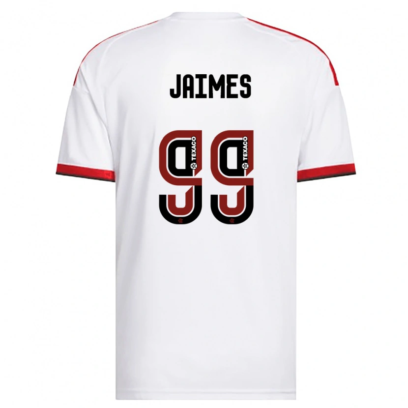 Danxen Men Sole Jaimes #99 White Red Black Away Jersey 2026/27 T-Shirt