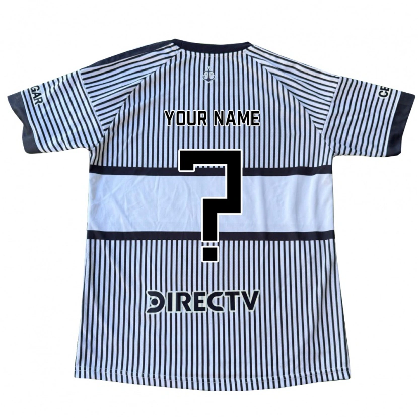 Danxen Men Your Name #0 White Black Yellow Away Jersey 2026/27 T-Shirt
