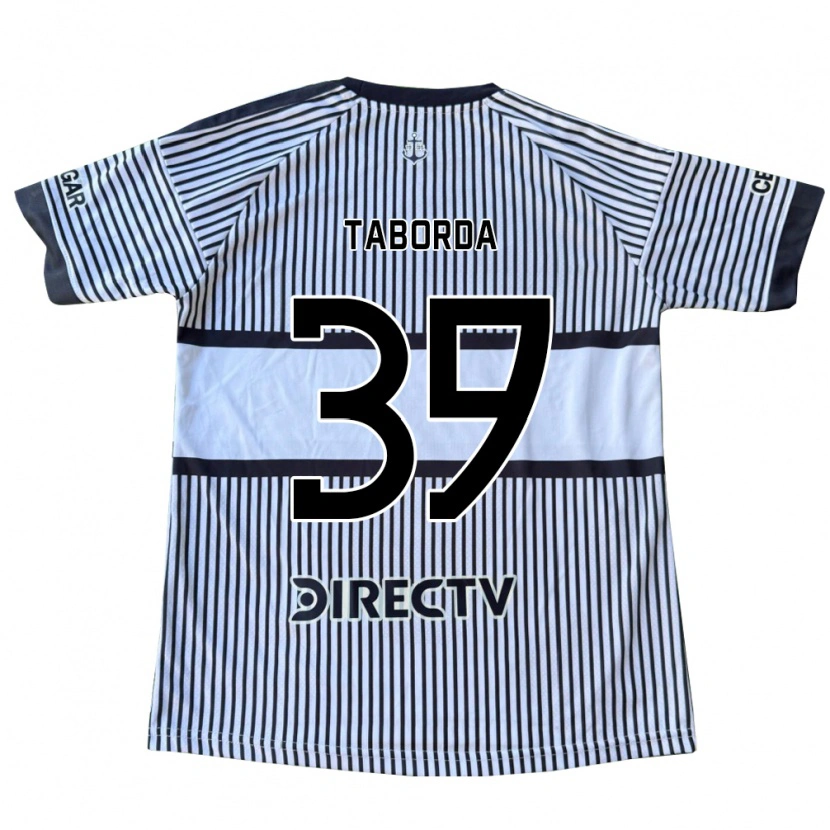 Danxen Men Vicente Taborda #39 White Black Yellow Away Jersey 2026/27 T-Shirt