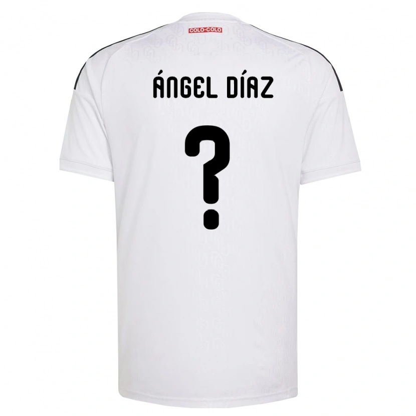 Danxen Women Ángel Díaz #0 White Black Home Jersey 2026/27 T-Shirt