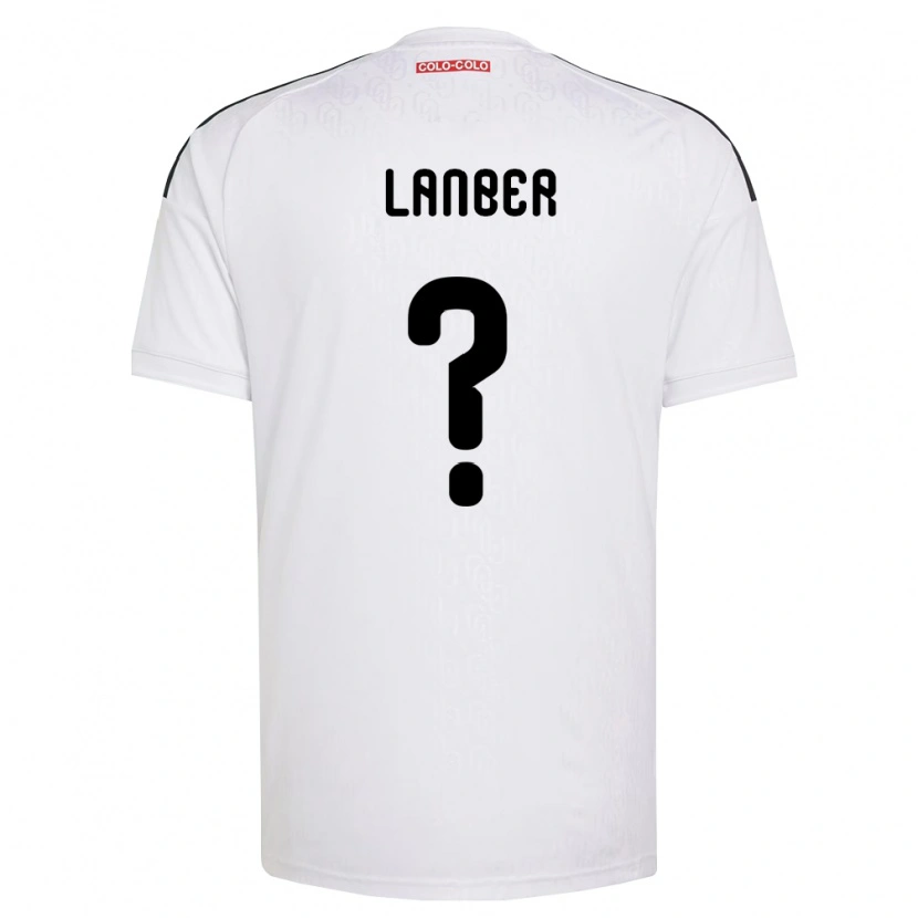 Danxen Women Maximiliano Lanber #0 White Black Home Jersey 2026/27 T-Shirt
